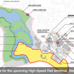 High Speed Rail Terminus Site Map