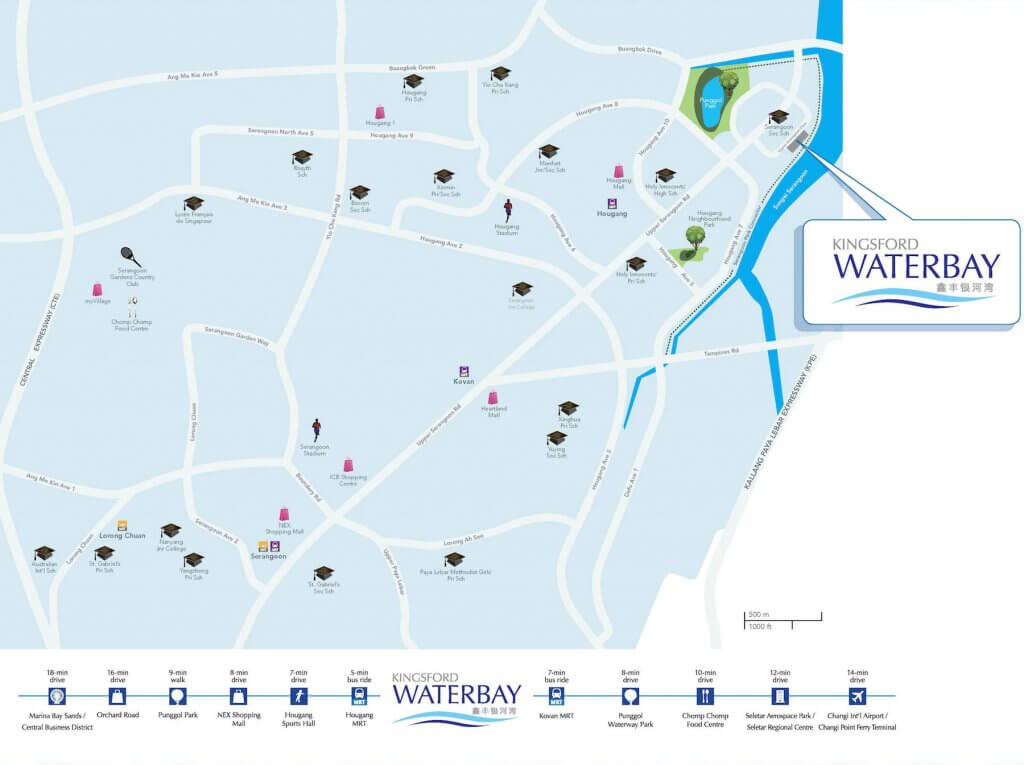 Kingsford Waterbay New Launch Location Map