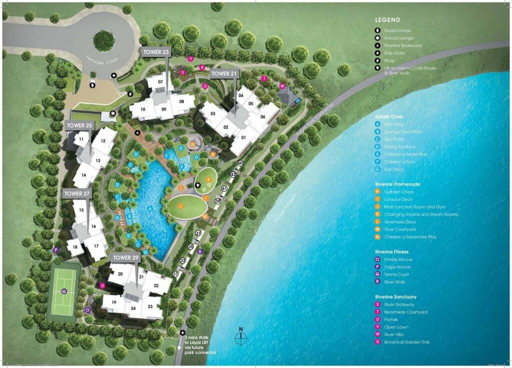 Rivertrees Residences New Condo Site Plan