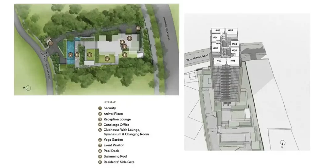 Cuscaden Reserve Singapore New Condo Launch Site Plan