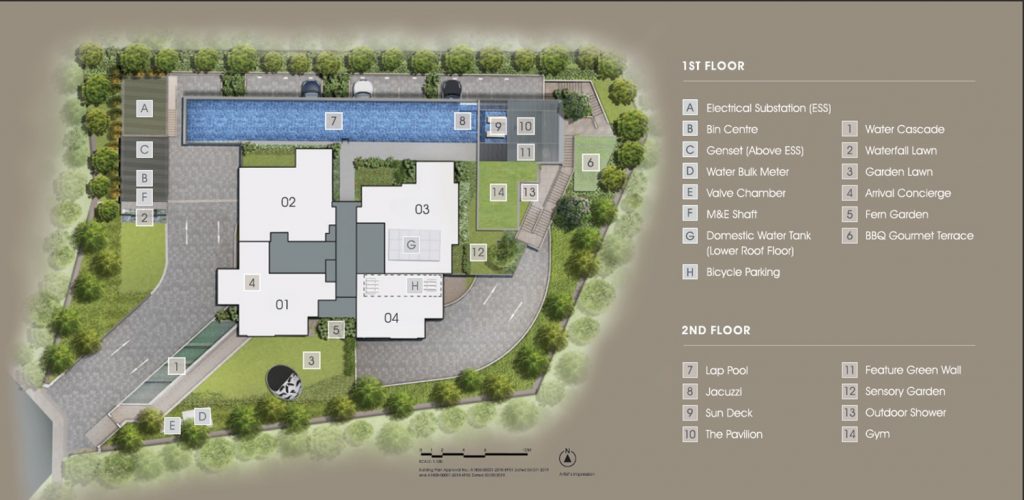 Grange 1866 New Condo Singapore Site Plan