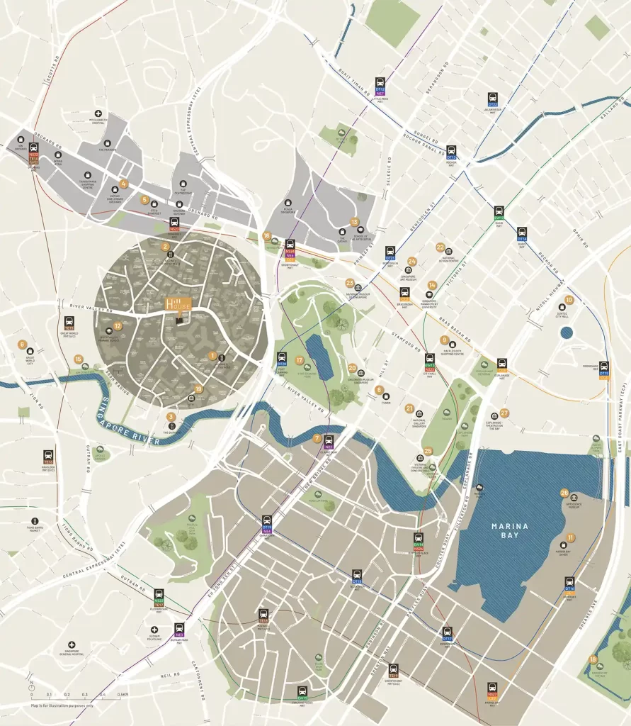 Hill House Condo In Orchard Location Map