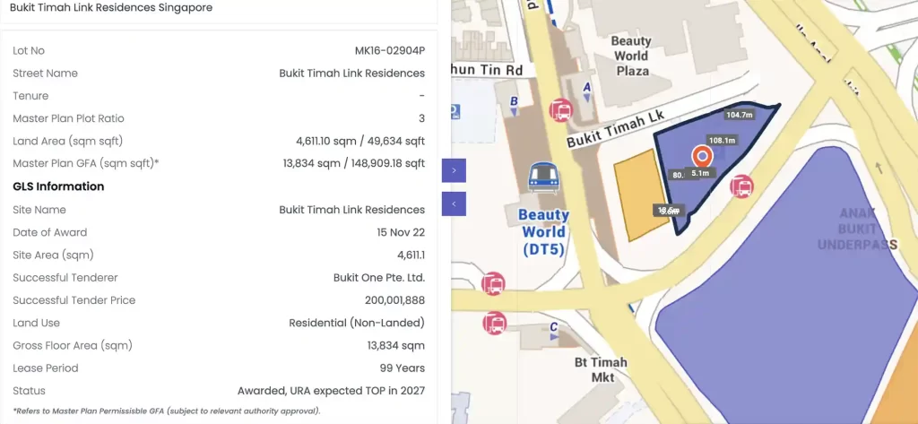 8@BT New Condo For Sale At Beauty World MRT Location