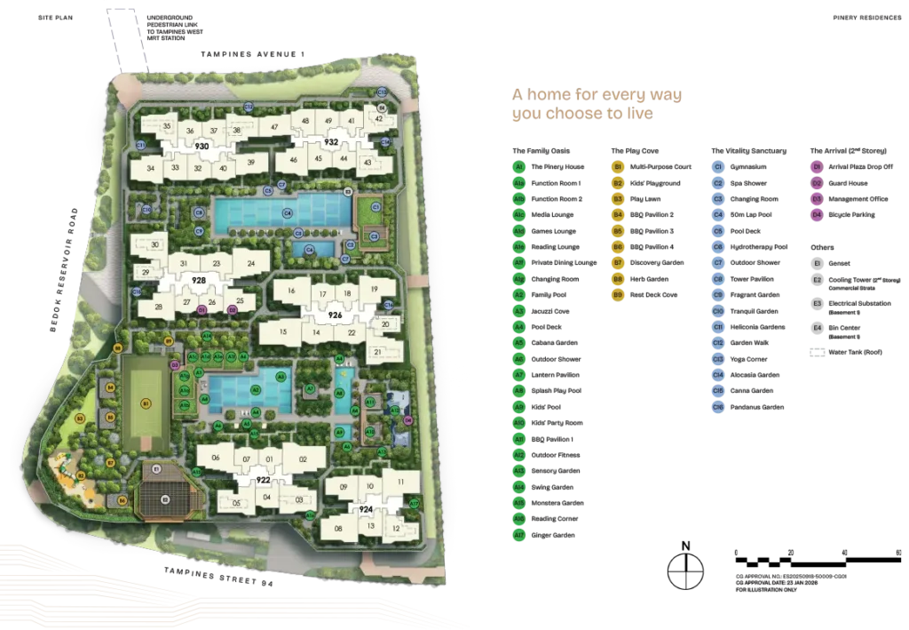 Pinery Residences Site Plan